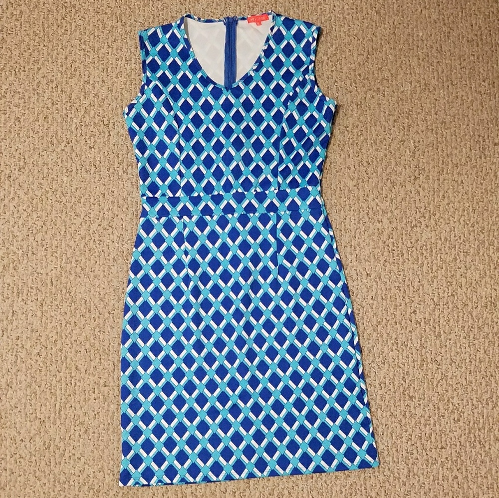 2 for $25! Geometric Patterned Dress